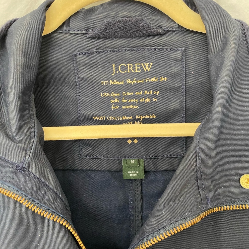 J.Crew Relaxed Boyfriend Fit Jacket